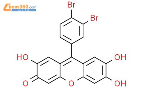 73008 85 2 3H XANTHEN 3 ONE 9 3 4 DIBROMOPHENYL 2 6 7 TRIHYDROXY CAS