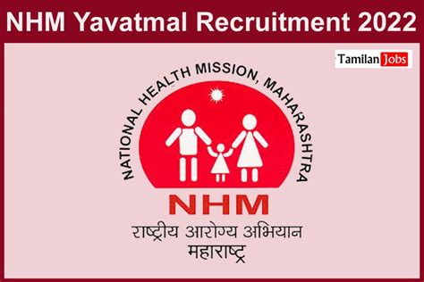 NHM Yavatmal Recruitment 2022 Out Apply 117 Staff Nurse Jobs