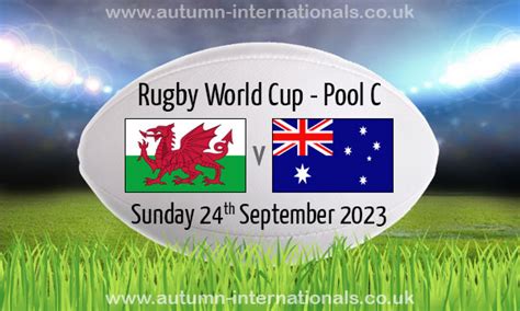 Wales 40 6 Australia Rugby World Cup 24 Sep 2023