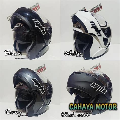 Jual Helm Mds Pro Rider Modular Shopee Indonesia