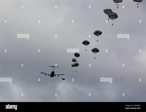 U S Army Paratroopers Assigned To 4th Infantry Brigade Combat Team