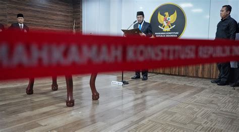 Senin Majelis Kehormatan MK Rapat Pleno Masyarakat Sipil Tunggu