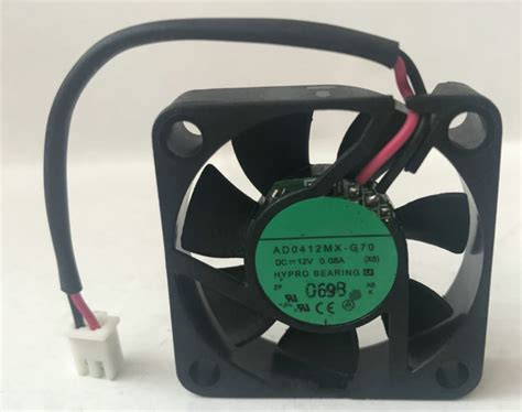 Amazon.com: AD0412MX-G70 12V 0.08A 40X40X10mm 2-Wire Cooling Fan ...