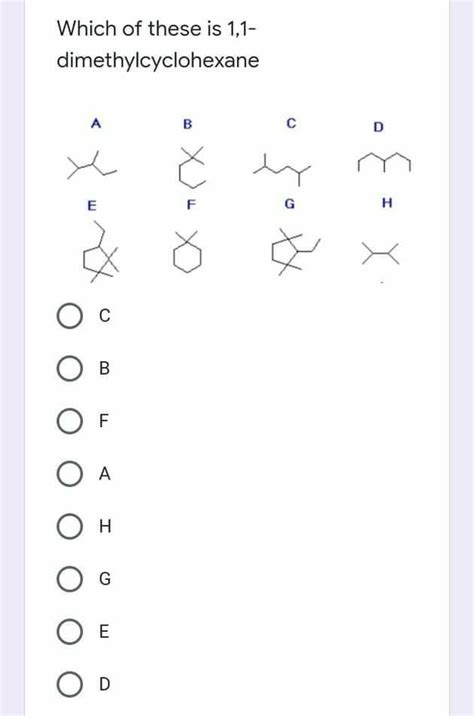 Solved Which Of The Following Correctly Ranks The Chegg