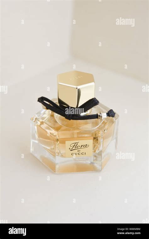 Flora by Gucci Perfume Bottle Stock Photo - Alamy