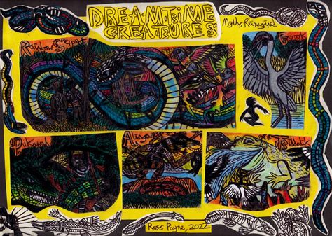 Dreamtime Creatures - Australian Myths Reimagined by Khialat on DeviantArt