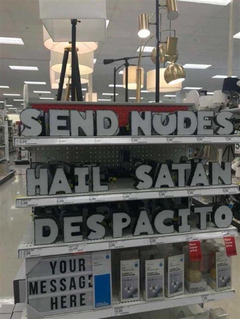 Send Nudes Hail Satan