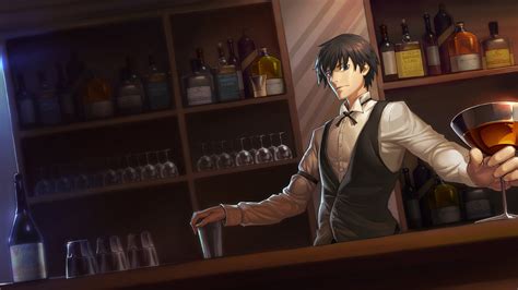 Bartender anime character graphic wallpaper, anime, Darker than Black, Hei, anime boys HD ...