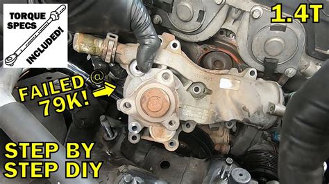 2015 2021 Chevy Trax Water Pump Replacement YouTube