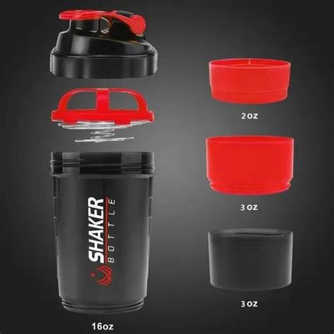 Pet Flip Top Cap Plastic Gym Shaker Bottles Ml At Rs Piece In Noida