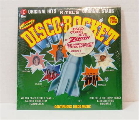 New Factory Sealed Vintage K Tel Disco Rocket Vol Two Record Album