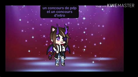 Concours D Intro Et De Pdp New Oc Gacha Life Finie YouTube