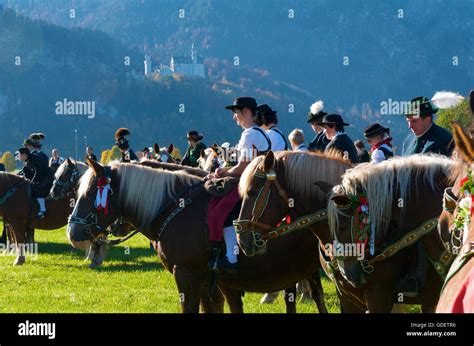 Pilgrimage To Sankt Koloman Near Fuessen Allgaeu Bavaria Germany