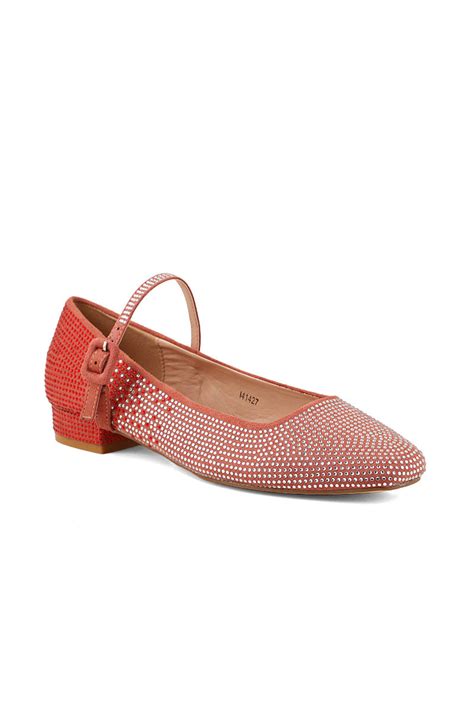 Party Wear Pumps I41427 Peach Insignia Pk