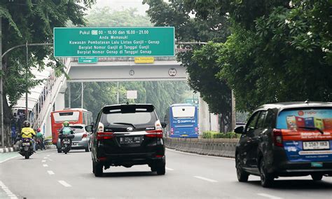 Libur Natal Ganjil Genap Di Jakarta Ditiadakan