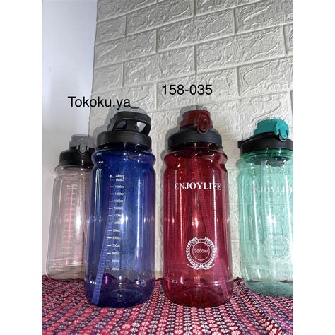 Jual Botol ENJOY LIFE FREE TALI Botol Jumbo Botol Olahraga Botol