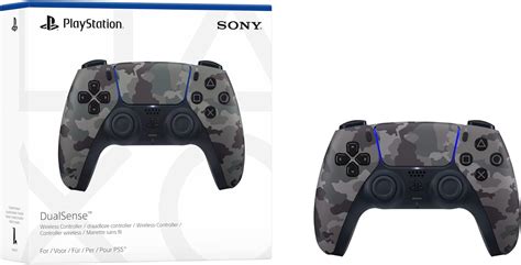 Play Station Sony Dualsense Kablosuz Kumanda Ps Gri Kamuflaj