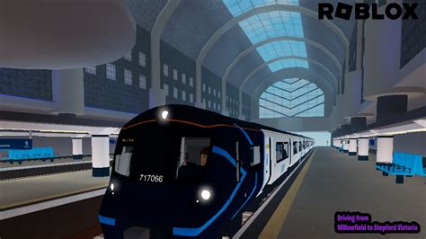 Roblox Stepford County Railway Class 717 Driving From Willowfield