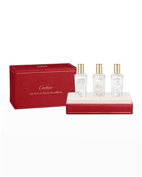 Cartier Set Epures De Parfum Pure Rose Pur Magnolia Pur Muguet 3x0 5