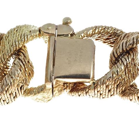 Hermes Paris Gold Bracelet At 1stdibs