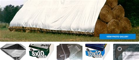 Tarp Accessories | Straps, Adhesive and Poly & Canvas Tarps