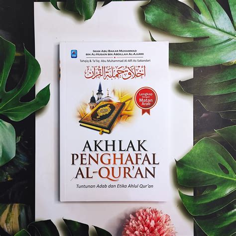 Akhlak Penghafal Al Quran Omah Buku Muslim