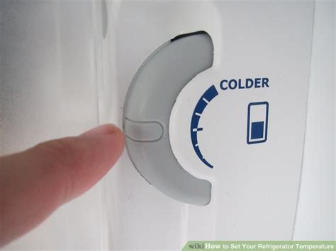 4 Ways To Set Your Refrigerator Temperature Wikihow