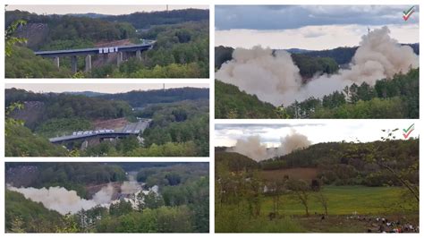 2023 05 07 Sprengung Rahmedetalbrücke A45 Sauerlandlinie