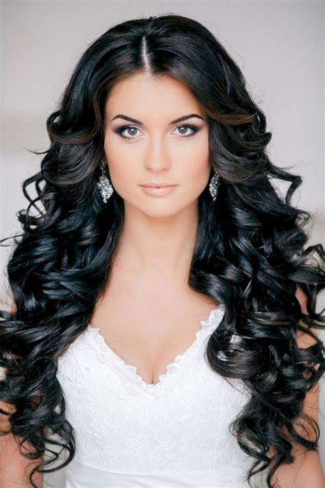 30 Awesome Wedding Hairstyles For Long Hair Ideas Long Black Hair