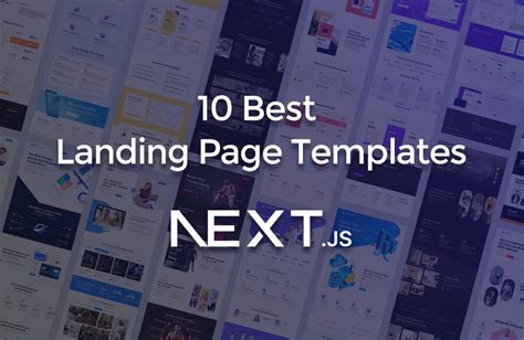 Best Next Js Landing Page Templates