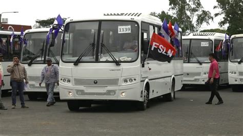 Gobierno Sandinista Ha Conseguido Mil Nuevos Buses