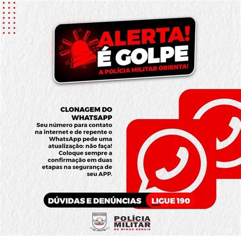 Pol Cia Militar Alerta Sobre Golpe No Whatsapp Confira As Dicas