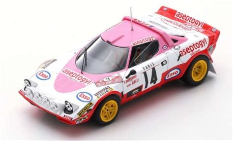 Miniature Lancia Stratos Spark Hf No Aseptogyl Rallye Wm Monte