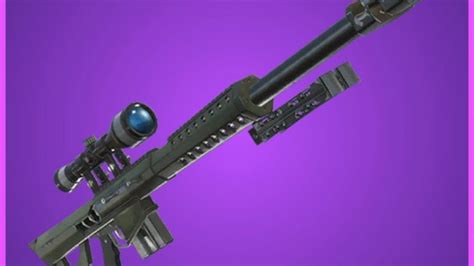 Fortnite Ajoute Le Fusil De Sniper Lourd Dans Le Chapitre 3 De La