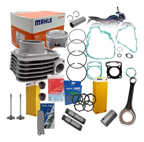 Kit Motor Completo Biela Juntas Honda Cg Titan