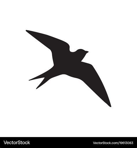 Bird Icon Royalty Free Vector Image Vectorstock