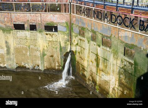 Old Docks East India Dock Basin London Stock Photo Alamy