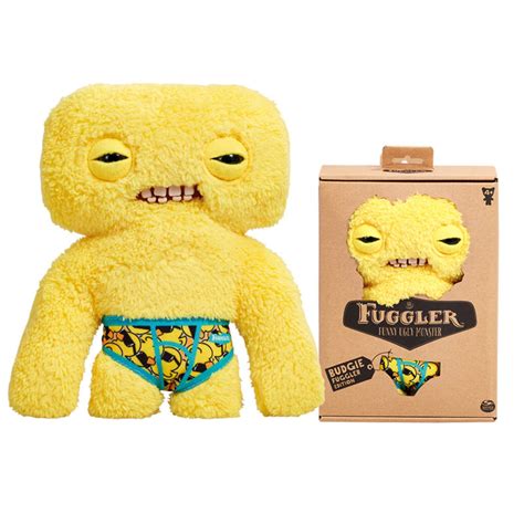 Seayi Fuggler Budgie Fuggler Squidge Yellow Limited Edition 9 Plush Toys Funny Ugly Monster