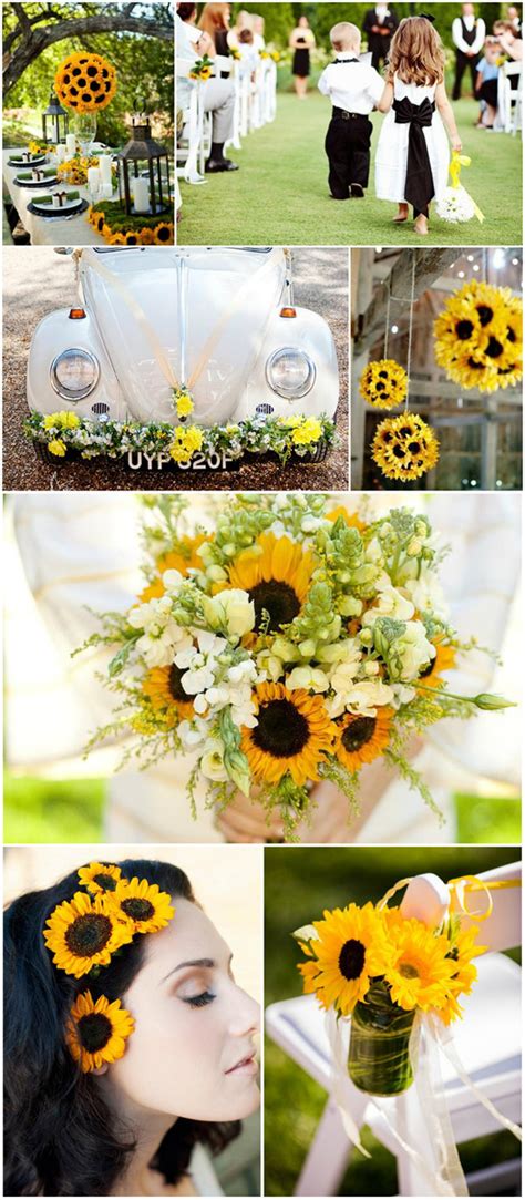 Rustic Sunflower Wedding Ideas and Wedding Invitations ...