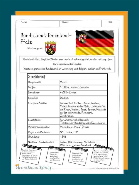 Rheinland Pfalz Bundesl Nder Deutschlands Rheinland Rheinland Pfalz