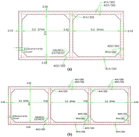 Sections View A Double Cell Box Culvert B 3 Cell Box Culvert