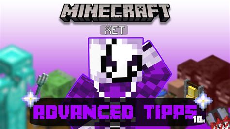 Advanced Tipps F R Minecraft F R Fortgeschrittene Pros