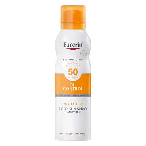 Eucerin Sun Oil Control Body Transparent Aerosol Lsf Ml Meine