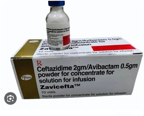 Zavicefta 2 5 Gm Injection At Rs 3999 Piece Ceftazidime Avibactam