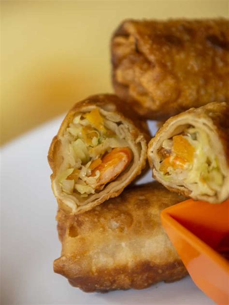 Shrimp And Cabbage Egg Rolls Sweet Pea S Kitchen