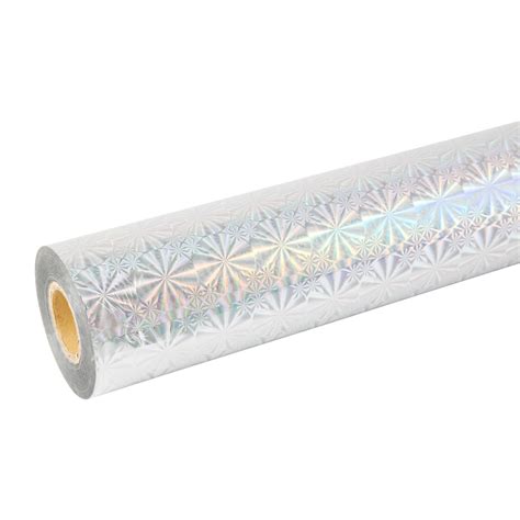 Hologram Silver Paper Hot Stamping Foil Hot Foil Stamping And Foil Stamping