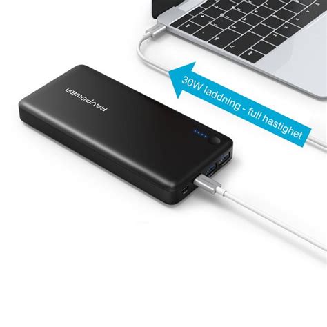 Ravpower Mah Usb C Pd W Powerbank Mobilladdare Och Powerbanker