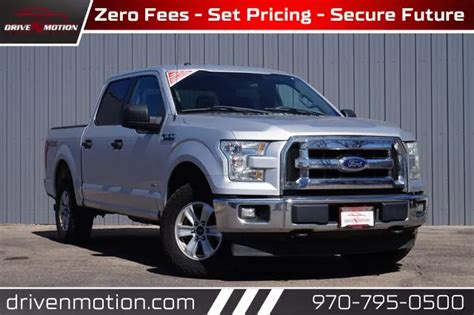 Used 2017 Ford F 150 Supercrew Cab Xlt Pickup 4d 5 1 2 Ft For Sale In