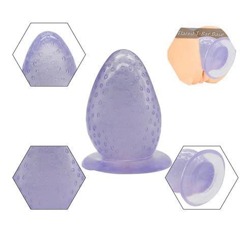 Strawberry Anal Plug SQ H1 1 BUTTOY