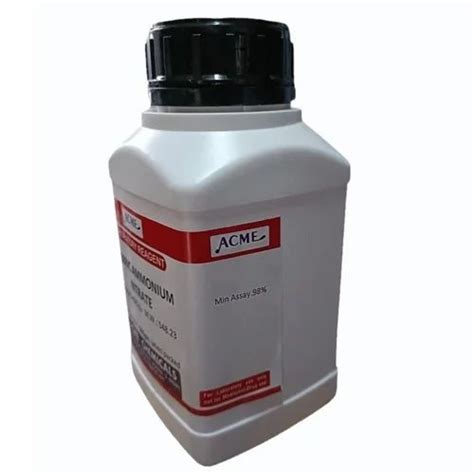 Acme Ceric Ammonium Nitrate Gm Bottle At Rs Bottle In Mumbai